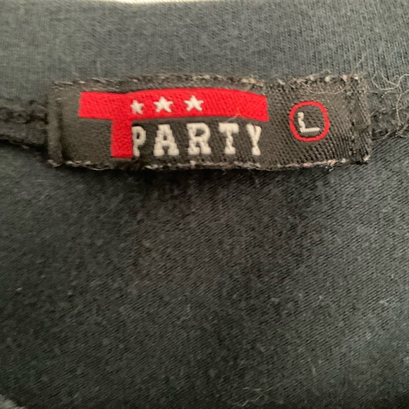 Vintage 90s Y2K Fed Up With Men Funny Graphic Baby Tee - Picture 2 of 5